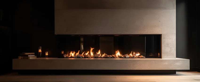 Gas Fireplace Ember Bed Design Services in Battle Ground, Washington