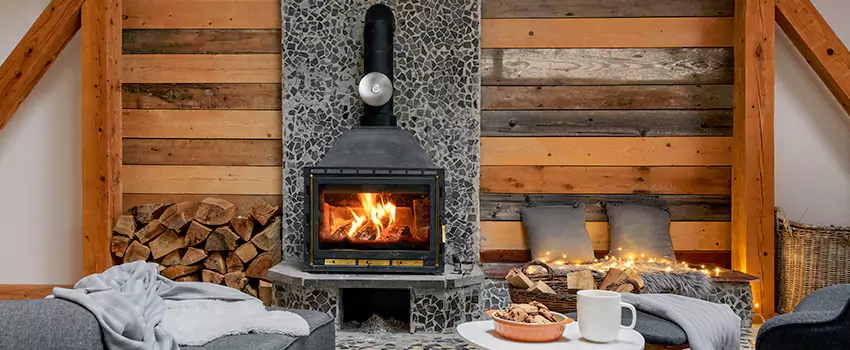 Thelin Hearth Products Direct Vent Gas Stove Fireplace Inspection in Battle Ground, Washington